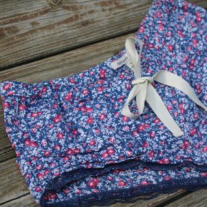 Abercrombie and Fitch floral sleep shorts